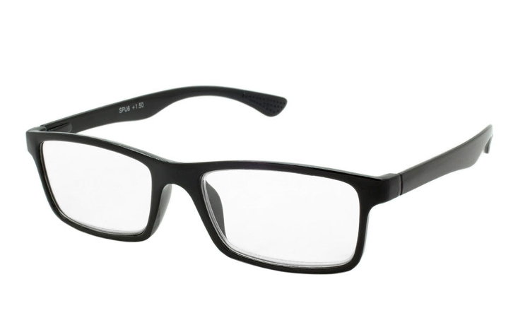Flot sort stilet og enkelt brille design - Design nr. b341
