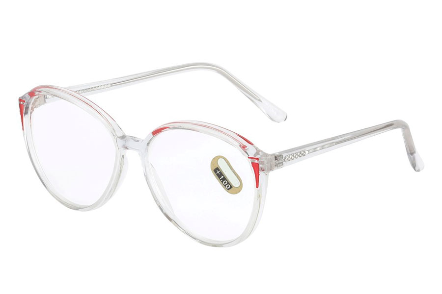 Lækker oversize brille i retro design