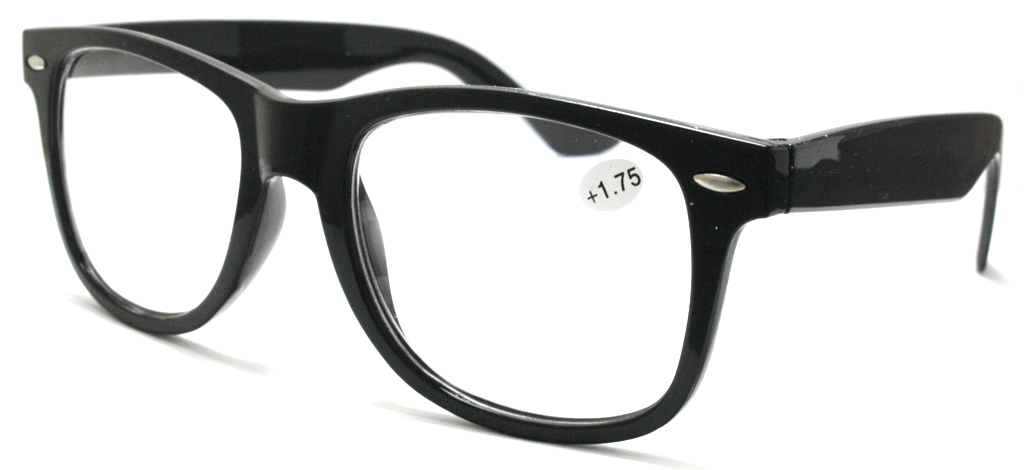 Wayfarer brille med styrke - Design nr. b10