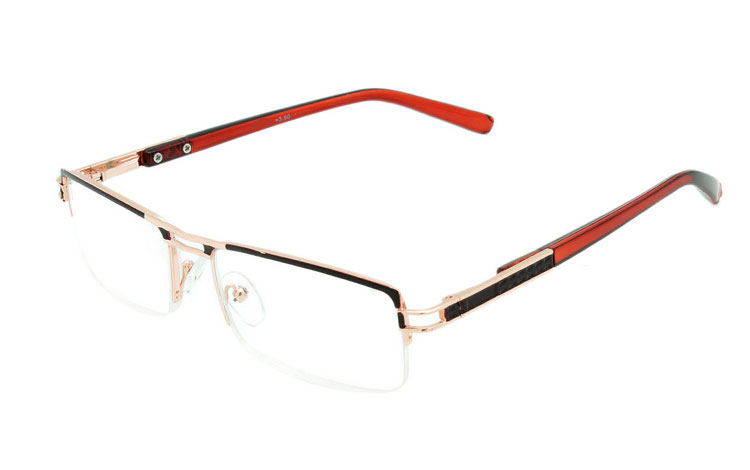 Stilet hverdagsbrille i maskulint design - Design nr. b283