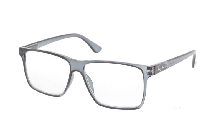Flot og elegant brille i transparent grå - Design nr. b399