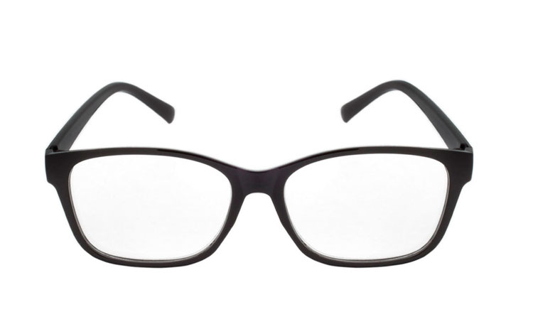 Flot og elegant brille i sort design - hverdagsbriller.dk - billede 2