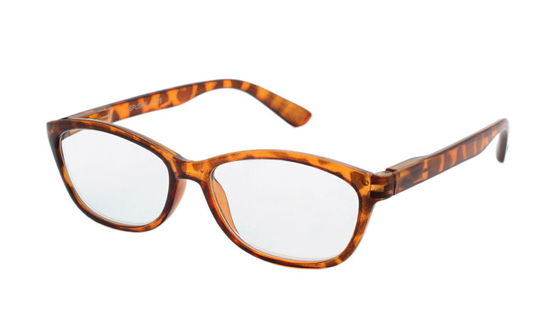 Flot og elegant brille i skildpaddebrunt design - Design nr. b413
