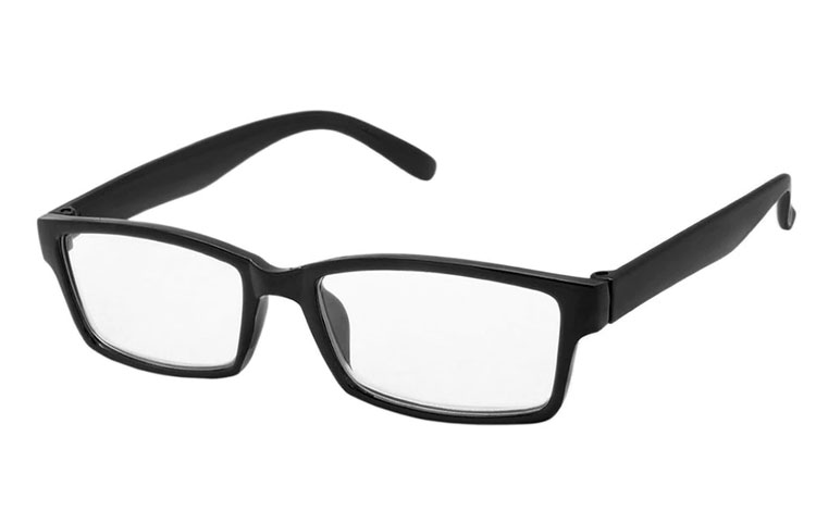 Sort MINUS brille i enkelt og stilet design - Design nr. b459