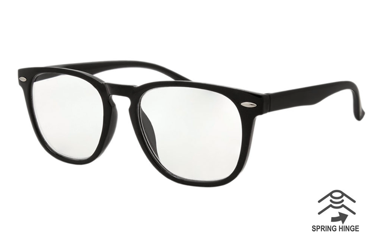 Fræk og moderigtig sort brille - Design nr. b511