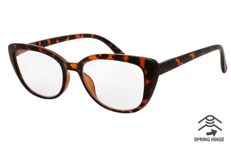 Smuk feminin brille i katteøje design. - Design nr. b517