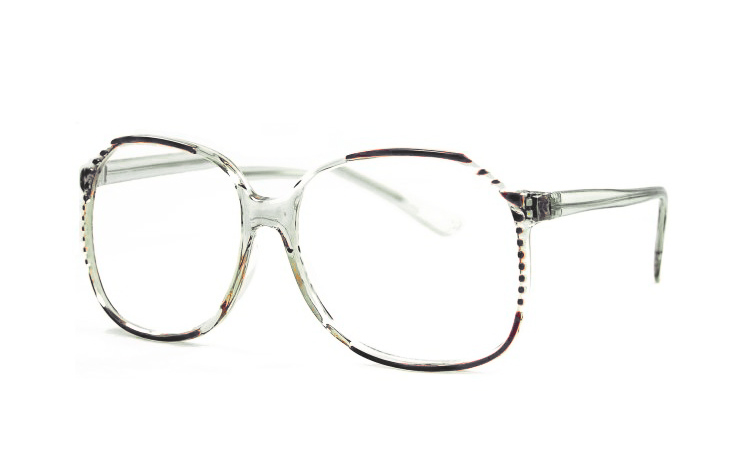 Brille i Retro / Vintage design med læsefelt