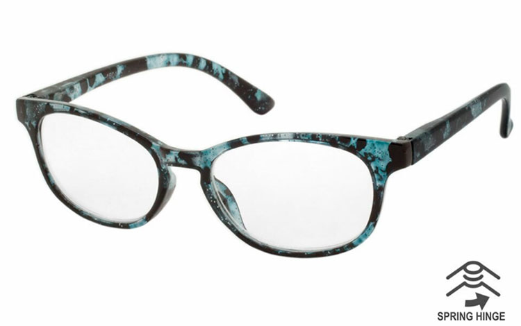 Smuk GLIMMER brille i lys tyrkis/grå/sort farvemix 